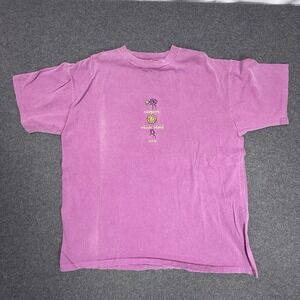 Vintage Newport Rhode Island T Shirt Purple Oneita USA Made Tourist Tee L